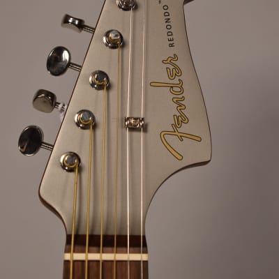 2021 Fender Redondo Player Slate Satin Finish Acoustic Guitar image 15