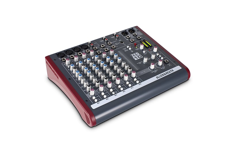 Allen & Heath ZED-10 10-Channel Mixer | Reverb Canada