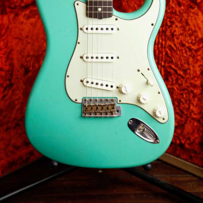 Fender Custom Shop Limited Edition '62/'63 Stratocaster Aged Sea Foam Green Journeyman Pre-Owned for sale