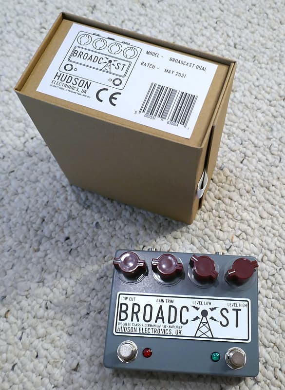 Hudson Electronics Broadcast Dual Footswitch