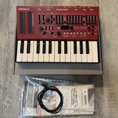 【限定色】Roland SH-01A + K-25M アナログモデリングシンセ 限定色】Roland SH-01A + K-25M アナログモデリングシンセ