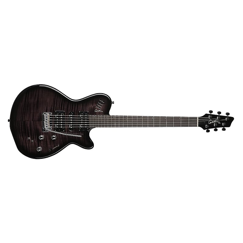 Godin xtSA Trans Black | Reverb