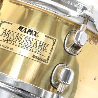 Mapex Brass Snare Limited Edition 500 | Reverb