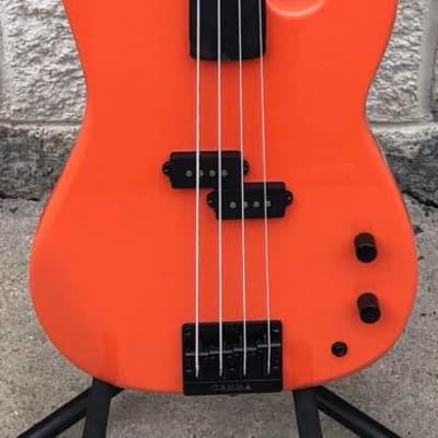 GAMMA Custom Bass Guitar PF21-02, Fretless Alpha Model, Navajo Orange image 2