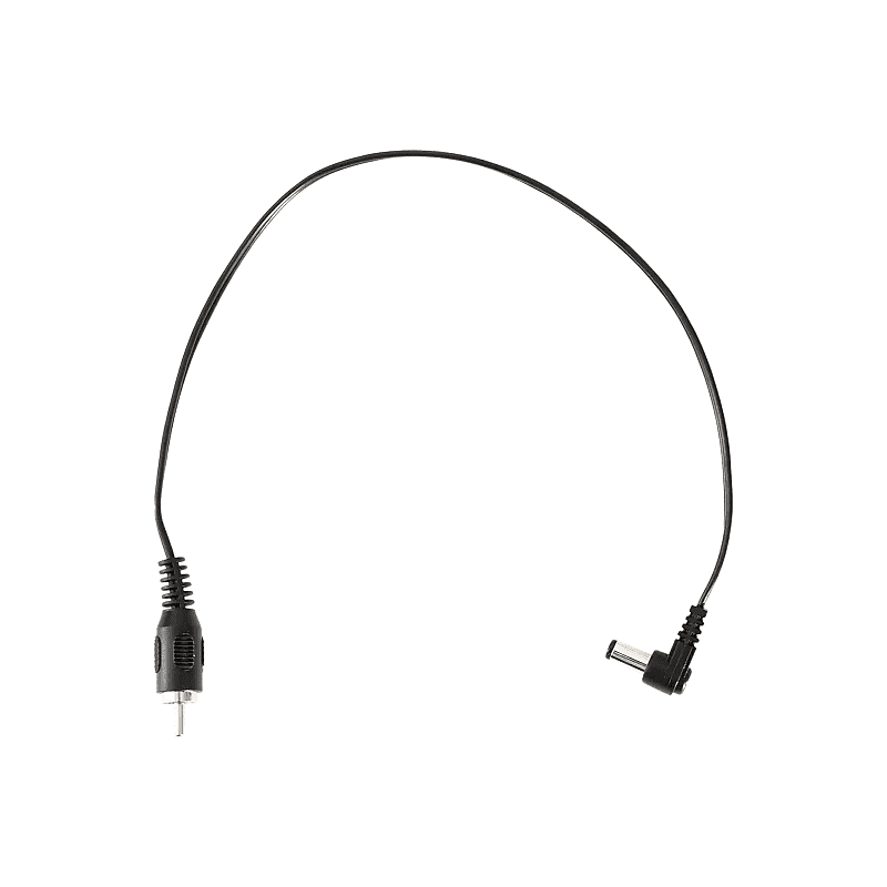CIOKS Type 1 Flex Cable with 5.5 / 2.1mm Centre Negative Angled DC Plug - 30cm image 1