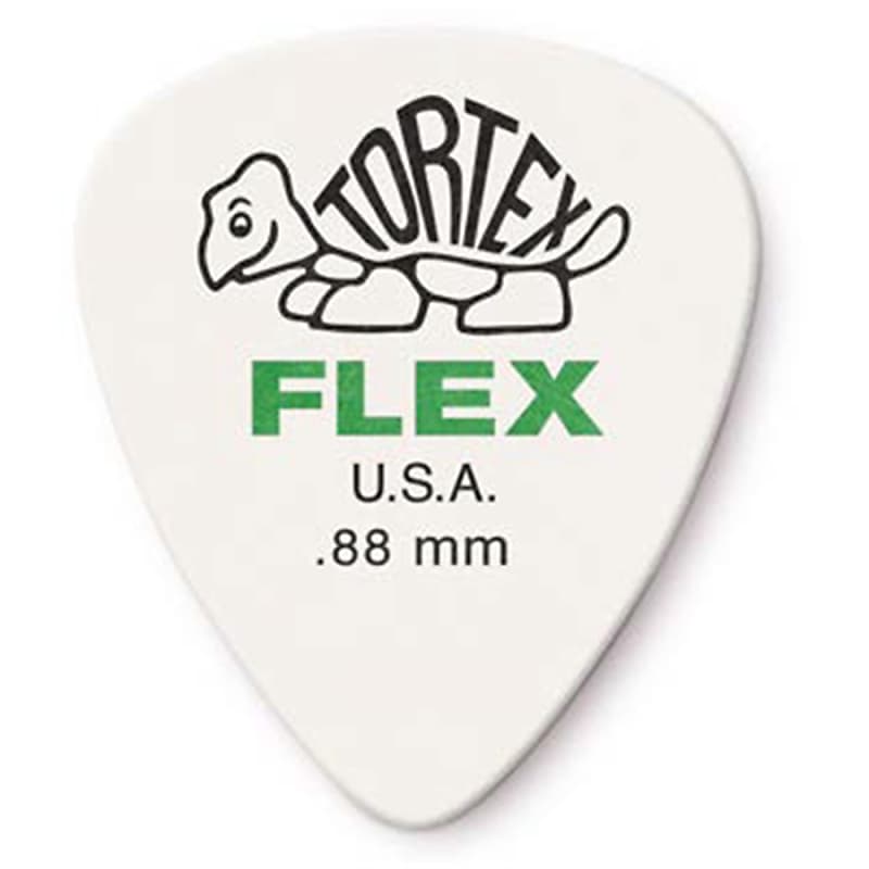 Immagine Dunlop 428P.88 Tortex Flex Standard .88 mm Pack/12 - 1