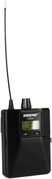Shure P3RA Wireless Bodypack Receiver - H20 Band image 1