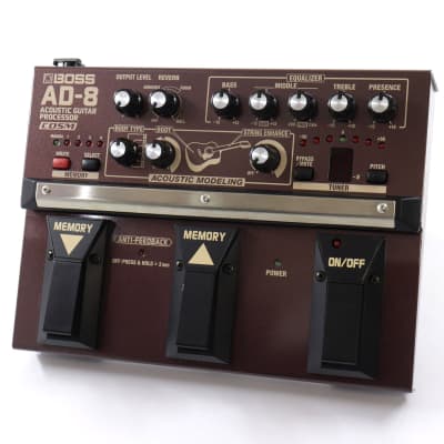 Reverb.com listing, price, conditions, and images for boss-ad-8-acoustic-guitar-processor
