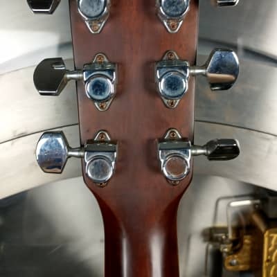 Morales Lyre Bird M-18 Japan Acoustic Guitar w/ Chipboard Case image 9