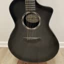Composite Acoustics OX RAW ELE Acoustic-Electric Guitar Black Carbon Fiber