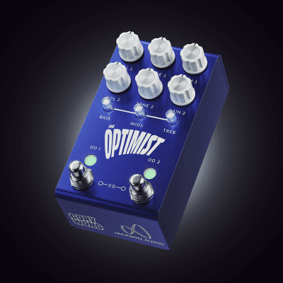 Jackson Audio Optimist Cory Wong Signature Overdrive (Klon Style OD) 2024 Blue "Authorized Dealer" image 2