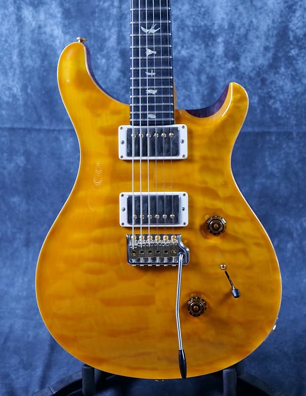 Paul Reed Smith Custom 24 Wood Library Quilt 10 Top Flame | Reverb