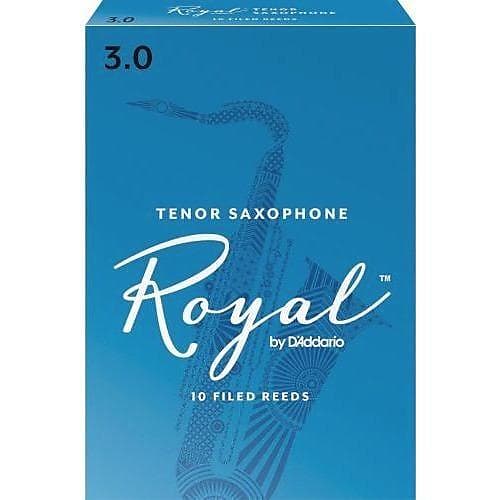 Rico Royal Tenor Saxophone Reeds - 3 / Box of 10 image 1
