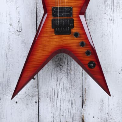Washburn 2004 Dimebag ST Pro Stealth Electric Guitar Flame