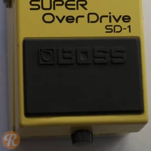 Boss SD-1 Super Overdrive w/ Analogman Mod