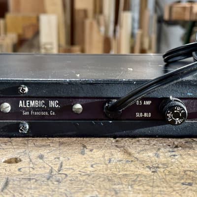 Vintage 1975 Alembic F-2B tube preamp - early! image 8