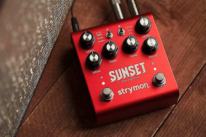 Strymon Sunset Dual Overdrive Red NEW (Authorized Dealer) image 1