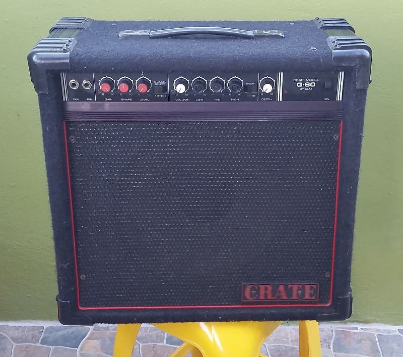 Vintage 80`s CRATE G60 guitar amplifier combo w/12" speaker Reverb
