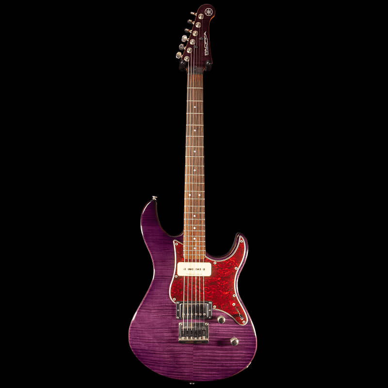 Yamaha Pacifica 611HFM in Translucent Purple, Pre-Owned | Reverb