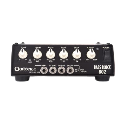 Quilter Bass Block 802 800-Watt Bass Amp Head
