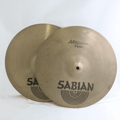 Sabian 14" AA Regular Hi-Hat Cymbals (Pair) 1985 - 2001