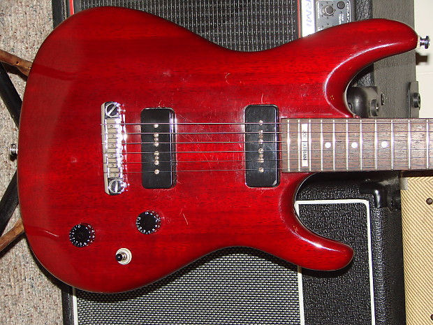 Ibanez JS700 1996 Transparent RedGuitar Body Joe Satriani
