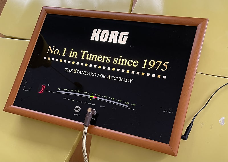 KORG DTR-1 Rack Mount Chromatic Digital Tuner Tested Free
