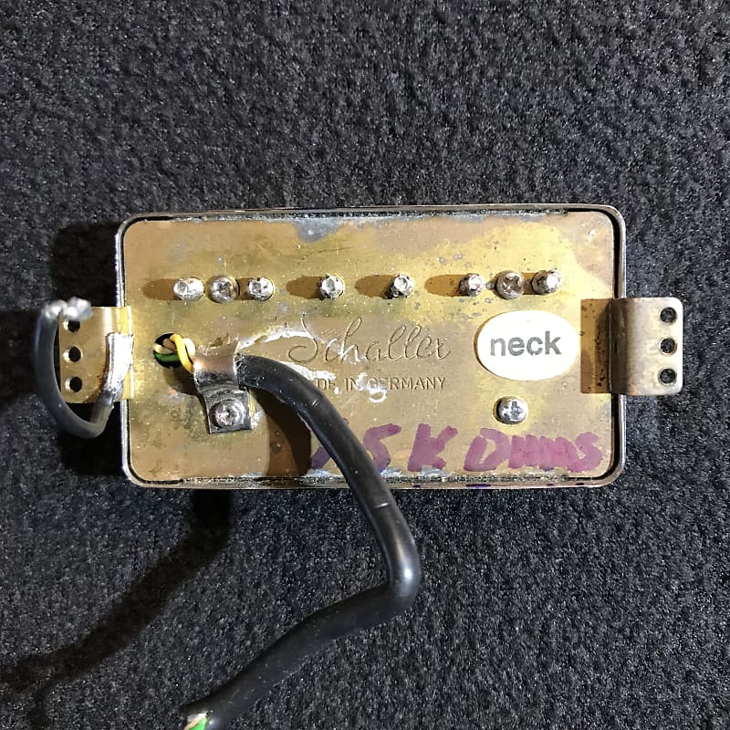 Schaller Humbucker Electric Guitar Pickup Neck 7.5 Ohms Reverb