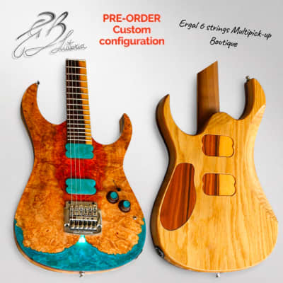 Very Rare 1990's Japanese Teisco Spectrum 5 Acrylic with OHSC. 100