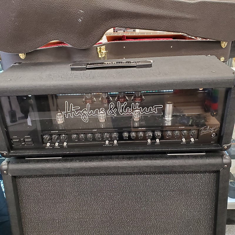 Hughes & Kettner Trilogy all tube head and 4 x 12 cabinet | Reverb