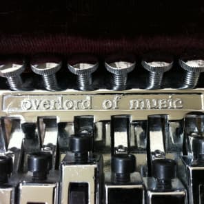 Ibanez Style Overlord of Music Low Pro Edge style 2002 Chrome MIK image 4