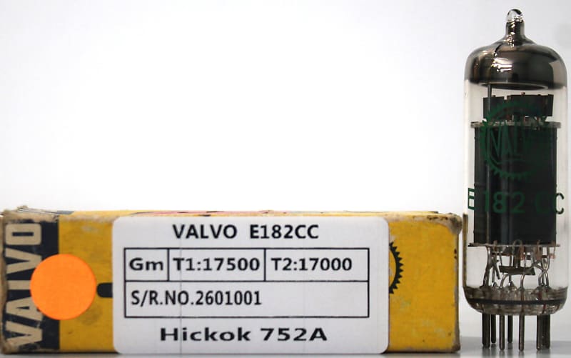 7119 E182CC VALVO Philips Heerlen date Code: ⊿5D2 Hickok 752A | Reverb