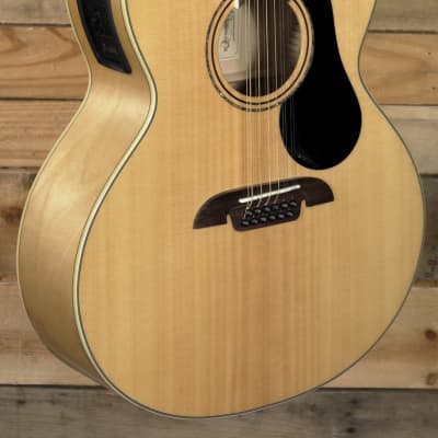 Alvarez AJ80ce 12-String Acoustic/Electric Guitar Natural image 1