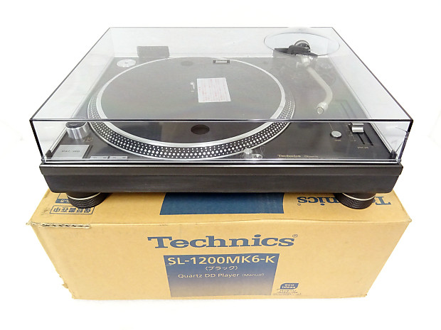 Technics SL-1200MK6 MK6 D/D Pro DJ Turntable w/ Original Box #2 Sl-1210 Nice image 1
