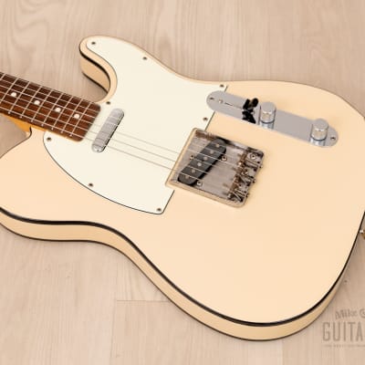 2014 Fender Telecaster Custom '62 Vintage Reissue TL62B Olympic White, Japan MIJ image 9