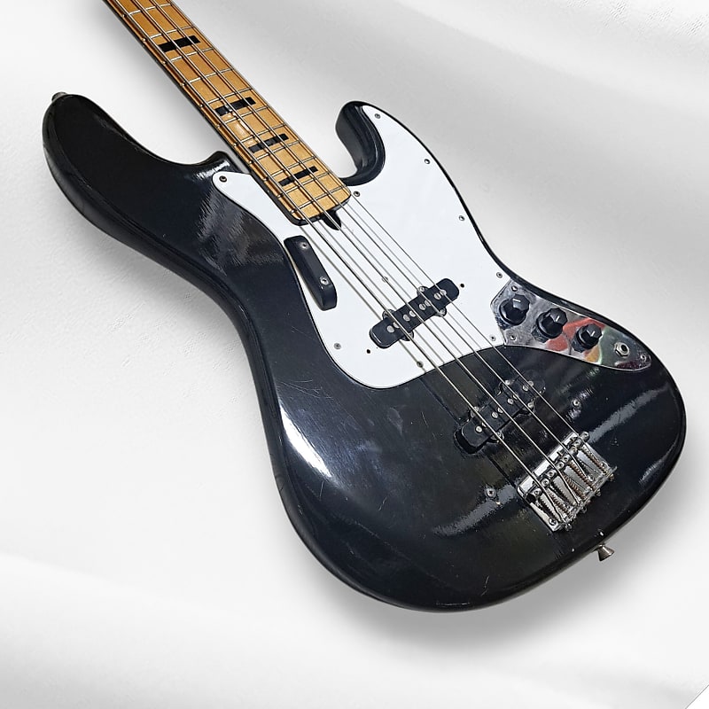 Fresher Jazz Bass Mid 70s - Black | Reverb
