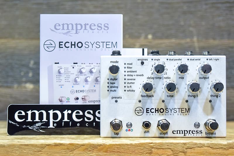 Empress Echosystem Dual Engine Delay | Reverb Canada