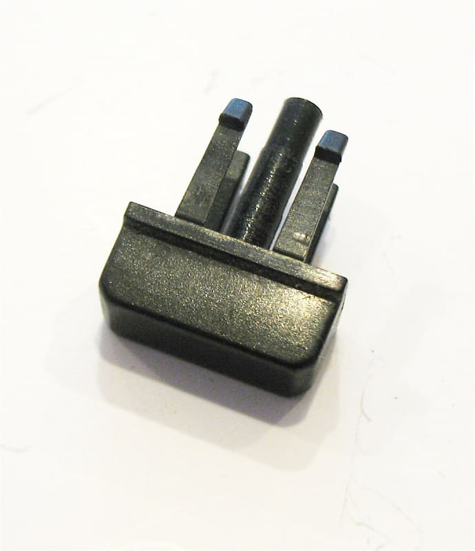 Small Button Cap For Ensoniq ASR-10 and Several Others (Small Black) image 1