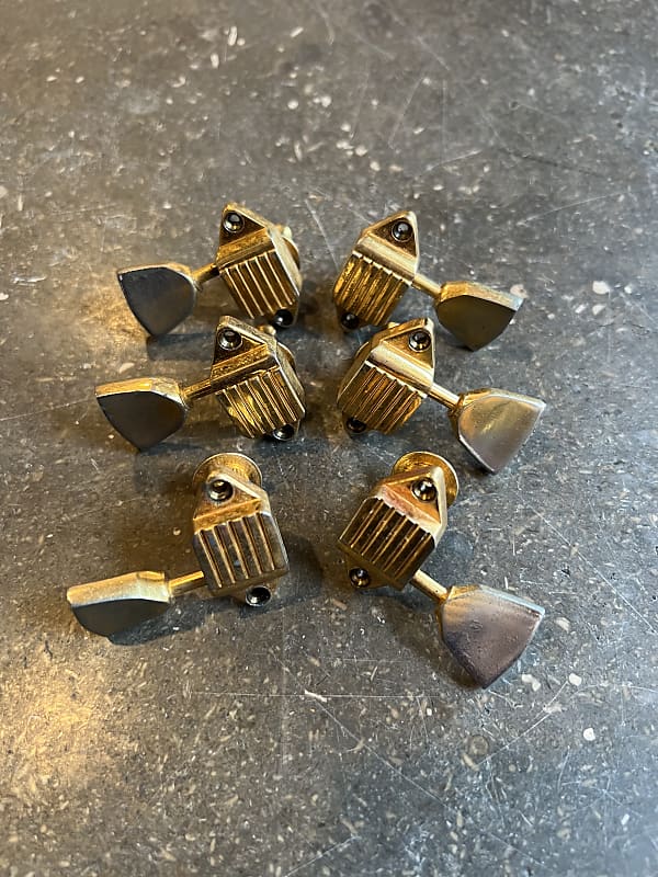 Gibson Gold Waffle Back Tuners Reverb