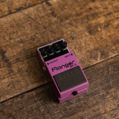 Boss BF-2 Flanger 1984-1990 (Green Label) Made In Japan | Reverb