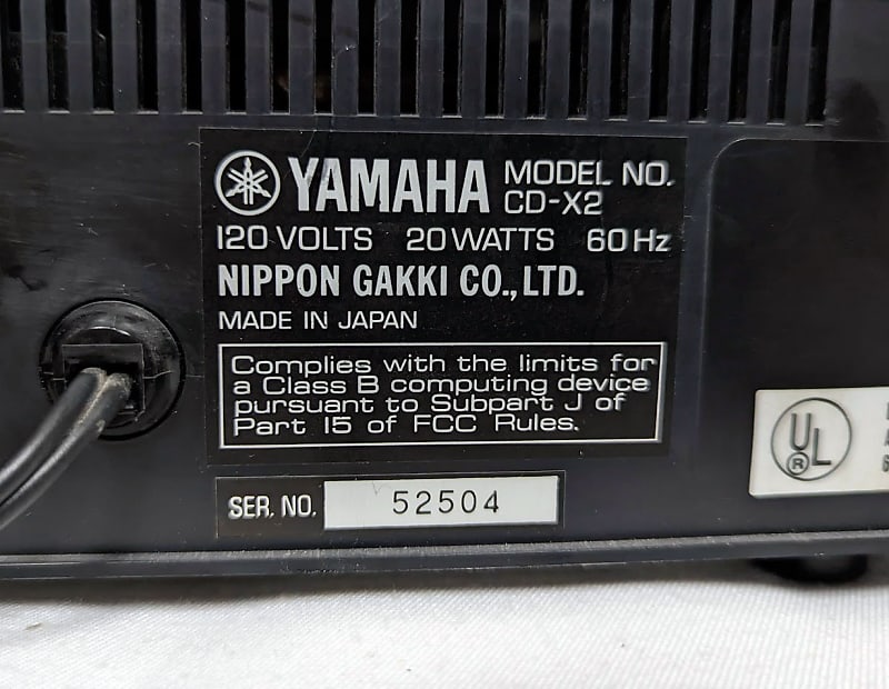 yamaha cd-x2 セール ゴムベルト