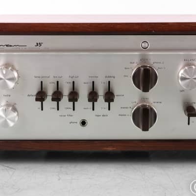 Luxman CL35 Mk-III Vintage Stereo Tube Preamplifier; CL-35