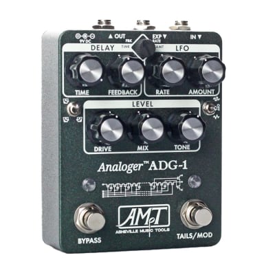 Asheville Music Tools ADG-1 Analoger Series BBD Delay Pedal image 3