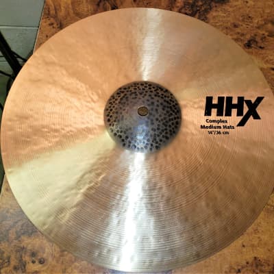 Sabian 14" HHX Complex Medium Hi-Hat Cymbals (2022 Pair, New, Selling as Used.) image 4