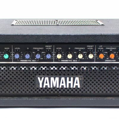 Yamaha B100 III Bass Amplifier Head with Footswitch and Amp