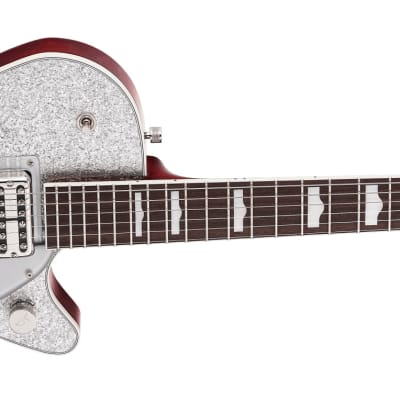 GRETSCH - G6129T-89 Vintage Select 89 Sparkle Jet with Bigsby  Rosewood Fingerboard  Silver Sparkle - 2401814817 image 3