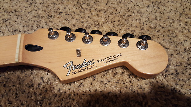 Fender mim best sale strat neck