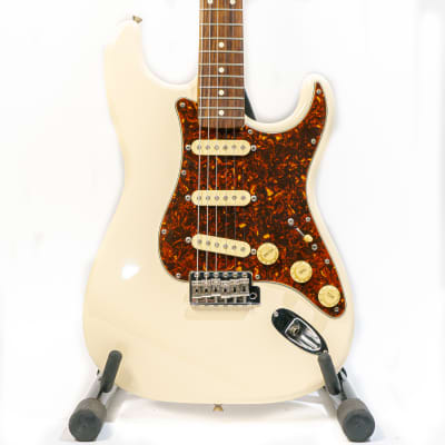 2017 Fender Stratocaster Traditional 60s C60ST - Guitar & Gigbag - Olympic White image 1