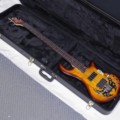 TRABEN Array Limited 4-string BASS guitar w/ CASE - Spalt Burst - Active Preamp for sale