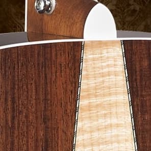 Cort Luce Series L-500 OM Acoustic Guitar, Natural Glossy image 2